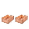 LIEWOOD Set 2 scatole contenitore M Weston Tuscany Rose