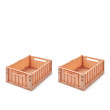 LIEWOOD Set 2 scatole contenitore M Weston Tuscany Rose LIEWOOD Set 2 scatole contenitore M Weston Tuscany Rose