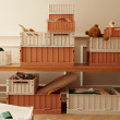 LIEWOOD Set 2 scatole contenitore M Weston Tuscany Rose LIEWOOD Set 2 scatole contenitore M Weston Tuscany Rose