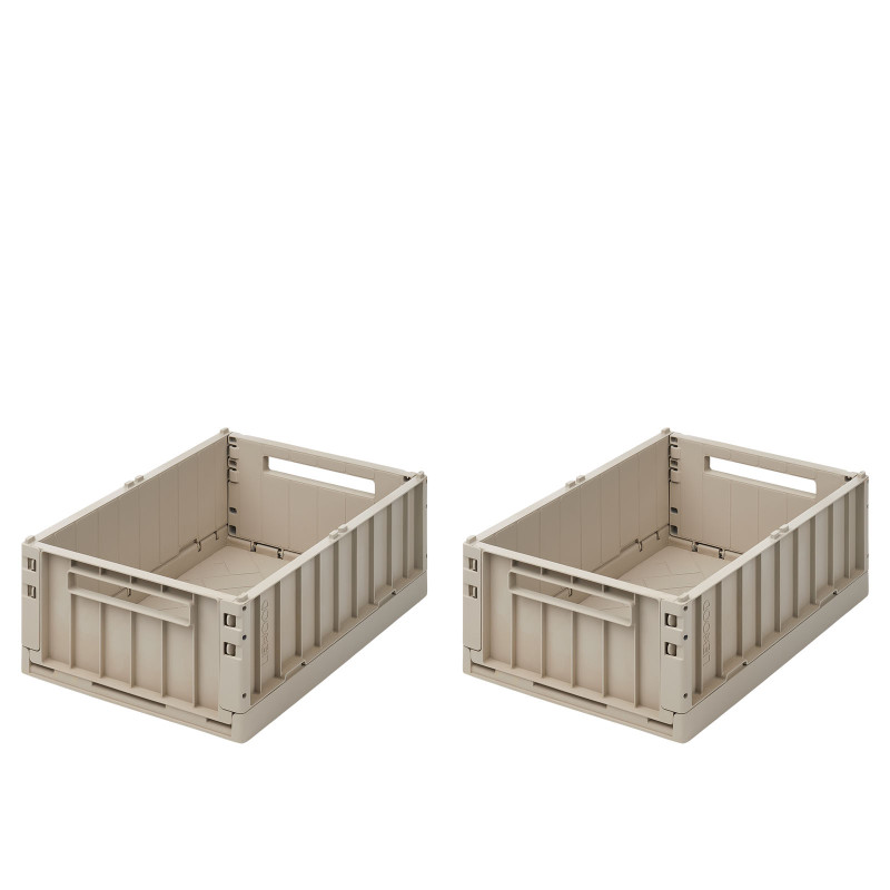 LIEWOOD Set 2 scatole contenitore M Weston Sandy LIEWOOD Set 2 scatole contenitore M Weston Sandy