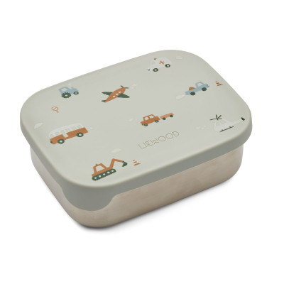 Porta pranzo LIEWOOD Arthur Vehicles Dove Blue Mix