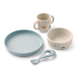 Set pappa in silicone LIEWOOD Vivi Aviator Ecru
