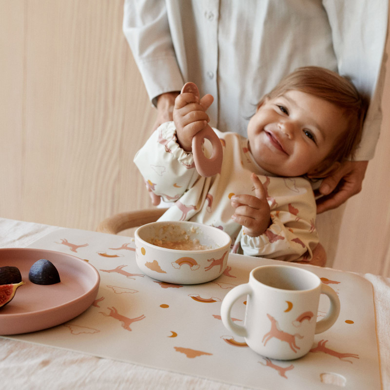 Set pappa in silicone LIEWOOD Vivi Dream Ecru