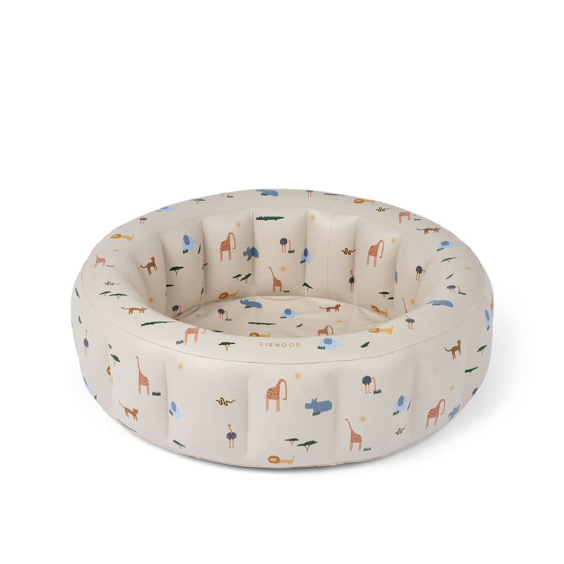 Piscina gonfiabile per bambini LIEWOOD Kornelia Safari Sandy Mix Piscina gonfiabile per bambini LIEWOOD Kornelia Safari Sandy Mix