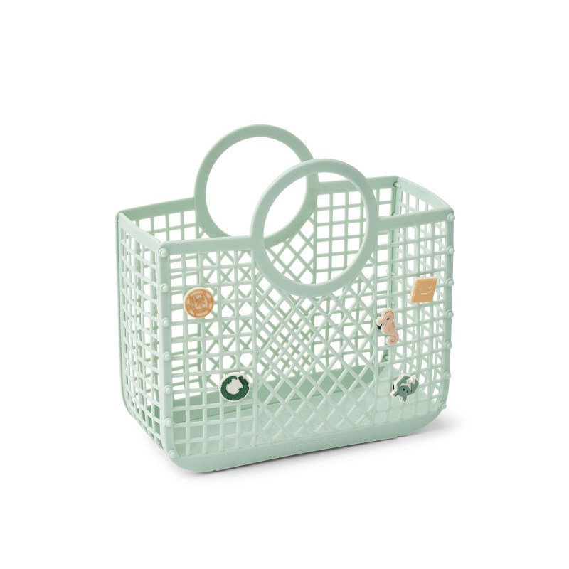 Cestino piccolo con decorazioni LIEWOOD Samantha Light Peppermint Cestino piccolo con decorazioni LIEWOOD Samantha Light Peppermint