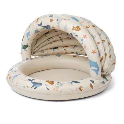 Piscina gonfiabile con tettoia LIEWOOD Hadleia Sea Creature Sandy