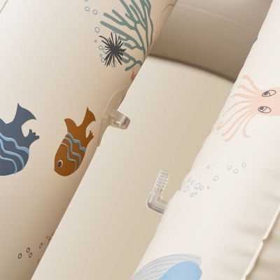 Piscina gonfiabile con tettoia LIEWOOD Hadleia Sea Creature Sandy