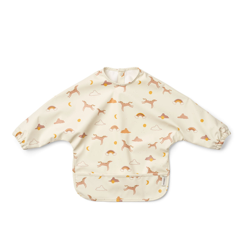 Bavaglino con maniche LIEWOOD Merle Dream Ecru Bavaglino con maniche LIEWOOD Merle Dream Ecru