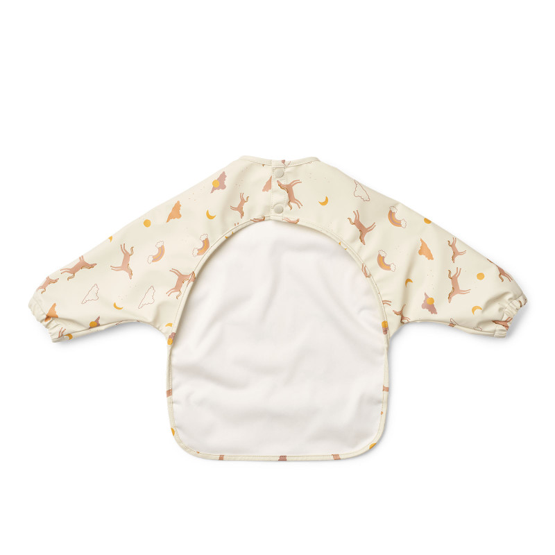 Bavaglino con maniche LIEWOOD Merle Dream Ecru Bavaglino con maniche LIEWOOD Merle Dream Ecru