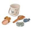 Set da spiaggia con secchiello e formine LIEWOOD Gilma Sea Creature Sandy Set da spiaggia con secchiello e formine LIEWOOD Gilma Sea Creature Sandy