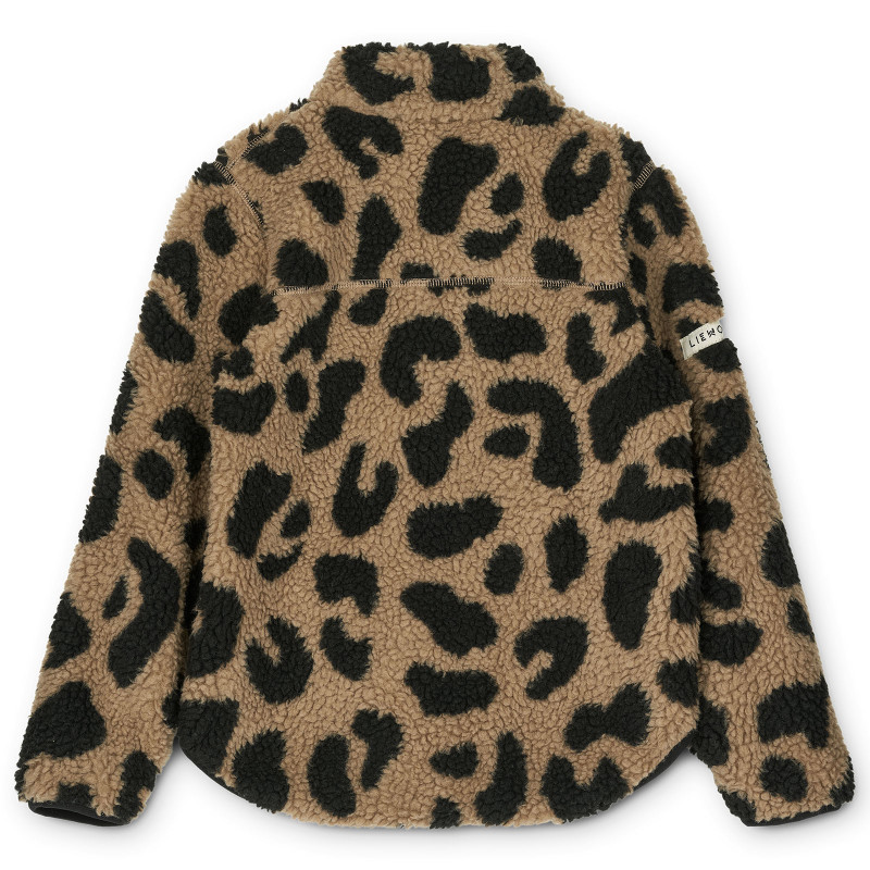 LIEWOOD Giacca in pile per bambini Nolan Mega leo / Oat mix LIEWOOD Giacca in pile per bambini Nolan Mega leo / Oat mix