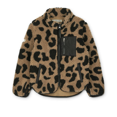 LIEWOOD Giacca in pile per bambini Nolan Mega leo / Oat mix
