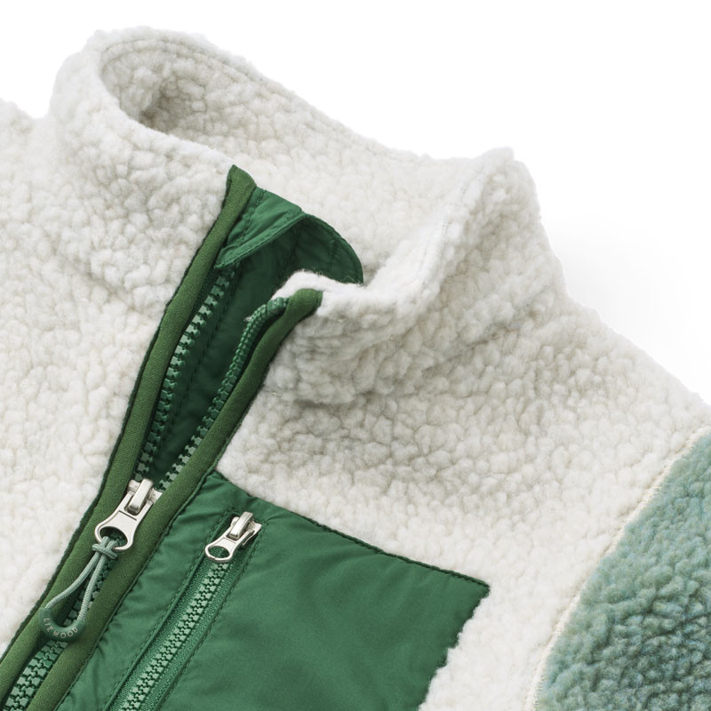 LIEWOOD Giacca in pile per bambini Nolan Dusty lavender multi mix