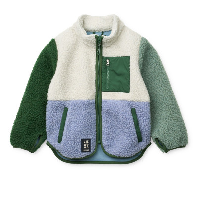 LIEWOOD Giacca in pile per bambini Nolan Dusty lavender multi mix