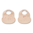 Bavaglini in silicone LIEWOOD Ember Mini Butterfly / Apple blossom 2 pezzi