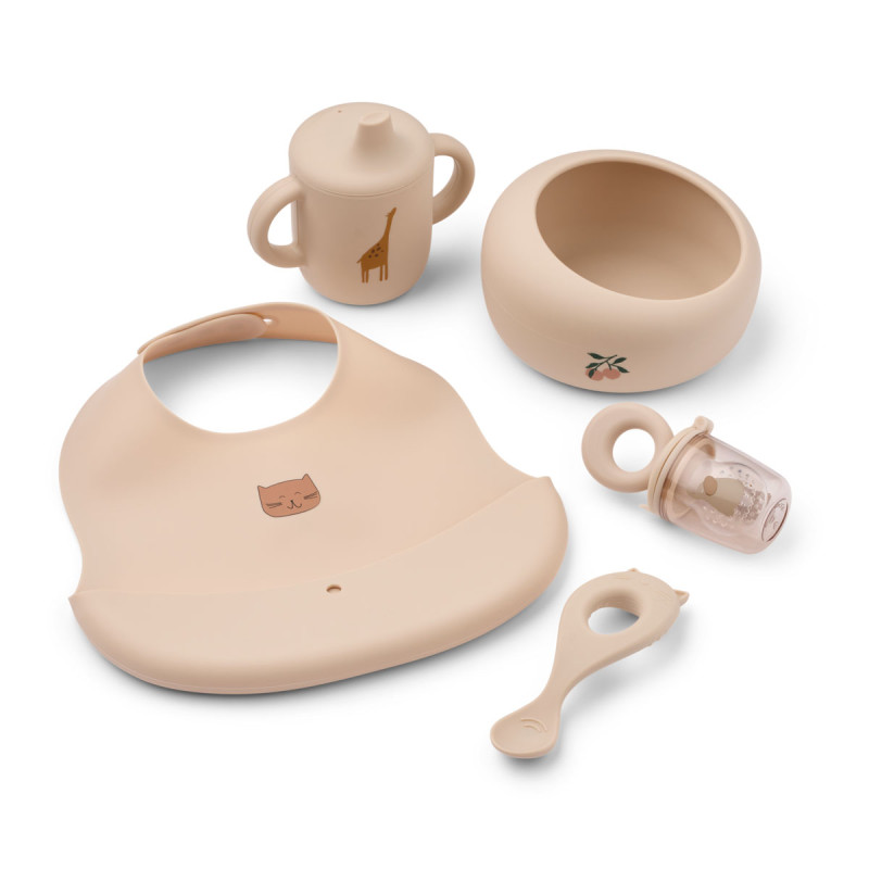 LIEWOOD set pappa per bambini Mileah Apple Blossom