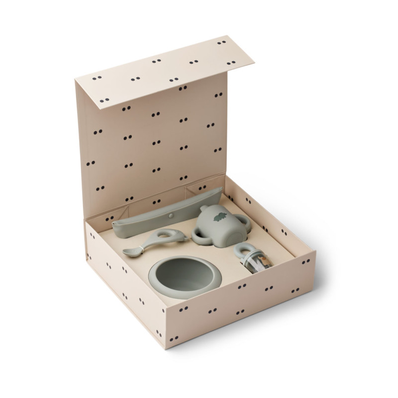 LIEWOOD set pappa per bambini Mileah Dove blue