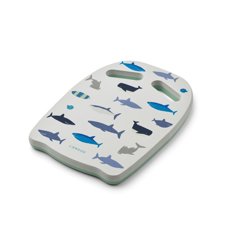 LIEWOOD Hayden tavoletta da nuoto per bambini Shark / Dove blue