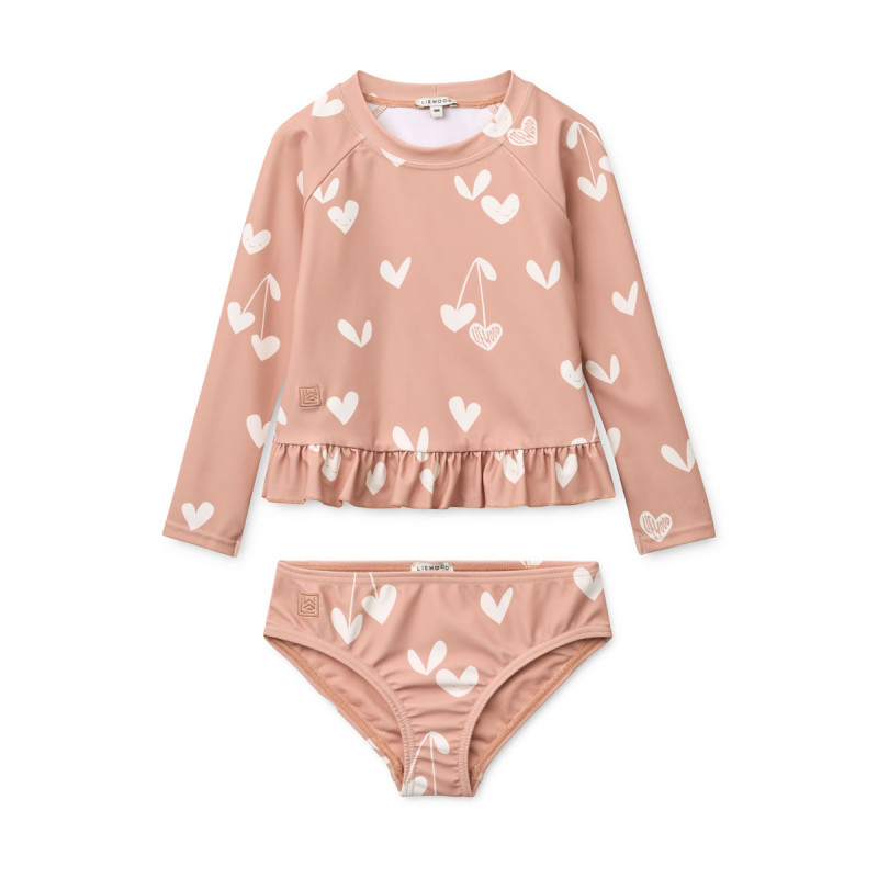 LIEWOOD Set costume da bagno Dagny Sweethearts Pale Tuscany