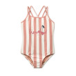 LIEWOOD Costume da bagno Suna Coral Blush Creme De La Creme Stripe