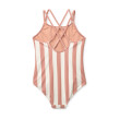 LIEWOOD Costume da bagno Suna Coral Blush Creme De La Creme Stripe