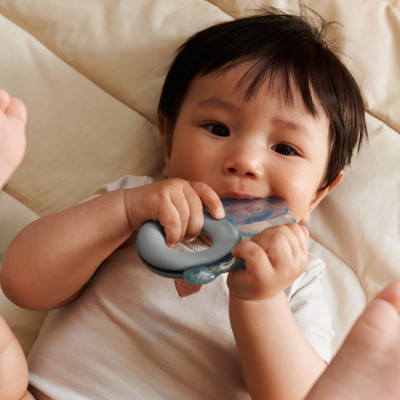 LIEWOOD massaggiagengive rinfrescante Rita elefante confezione da 2 Sandy / Dove blue