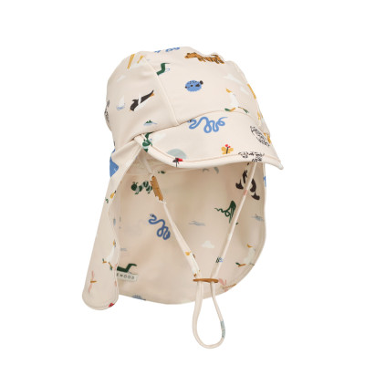 LIEWOOD Cappello mare UV per bambini Cecilia Around the world / Sandy