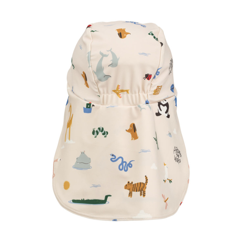 LIEWOOD Cappello mare UV per bambini Cecilia Around the world / Sandy