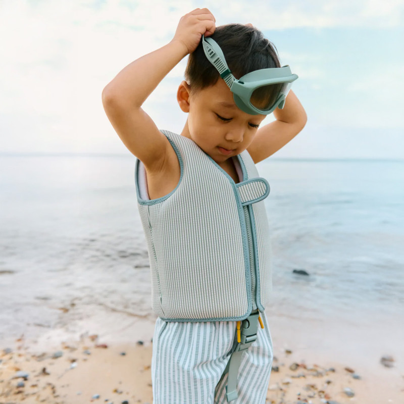 LIEWOOD Duke pantaloncini da bagno a righe Stripe Peppermint