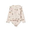 LIEWOOD Sille costume da bagno manica lunga Peach / Sea shell