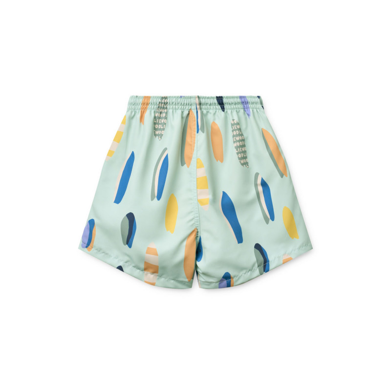 LIEWOOD Duke costume da bagno Boards / Light peppermint