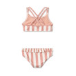 LIEWOOD bikini due pezzi Belle a righe Coral blush