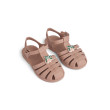 LIEWOOD sandali Bre Beach con charms Peach / Dark rose
