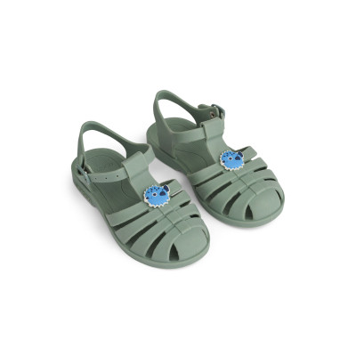 LIEWOOD sandali Bre Beach con charms Puffer / peppermint