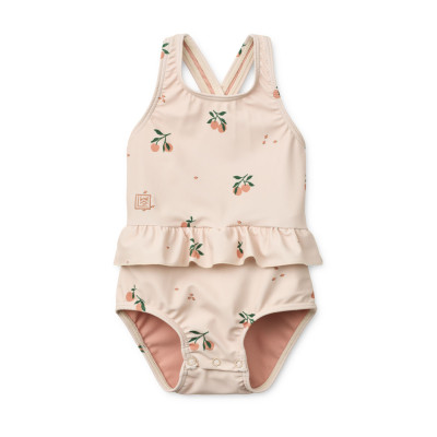 LIEWOOD costume da bagno Amara Baby stampato Peach Sea shell