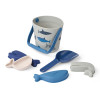 LIEWOOD set spiaggia Gilma Shark / Dove blue