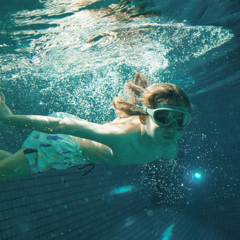 LIEWOOD occhialini da nuoto Kerem Peppermint / Garden green