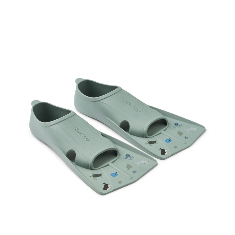 LIEWOOD pinne nuoto Gustav Sea / Peppermint