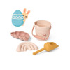 Set da spiaggia con secchiello e formine LIEWOOD Butterfly / Apple blossom