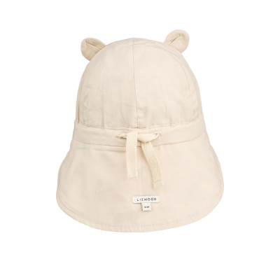 LIEWOOD cappello estivo per bambini Gorm con orecchie Around the world / Sandy