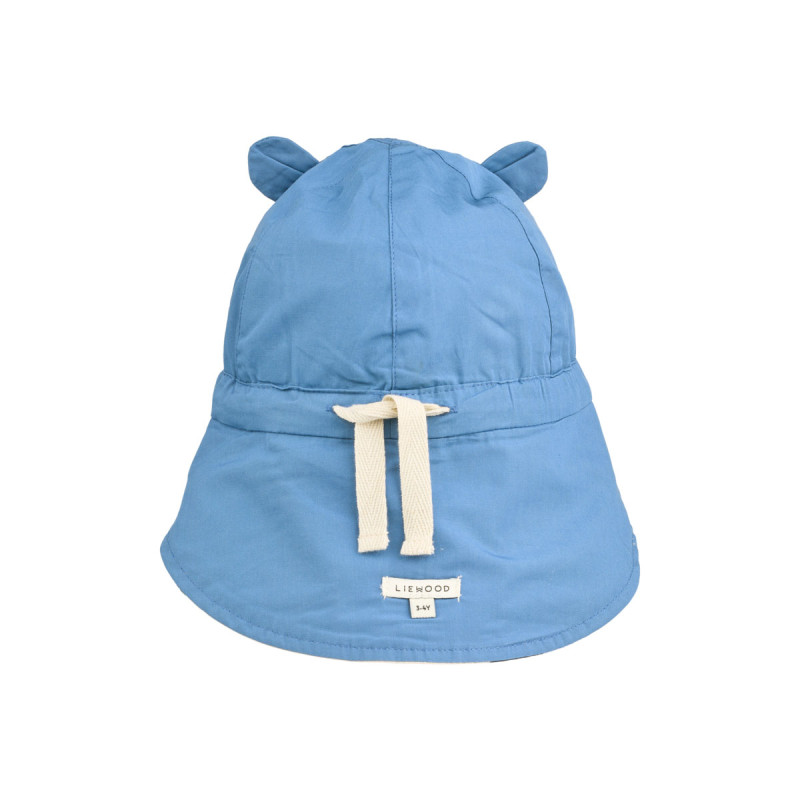 LIEWOOD cappello estivo per bambini Gorm con orecchie Sailing / Sandy