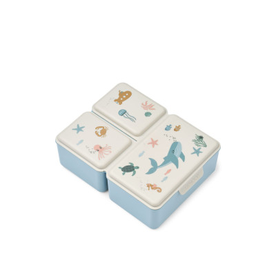 LIEWOOD lunchbox per bambini Driss Sea creature / Sandy