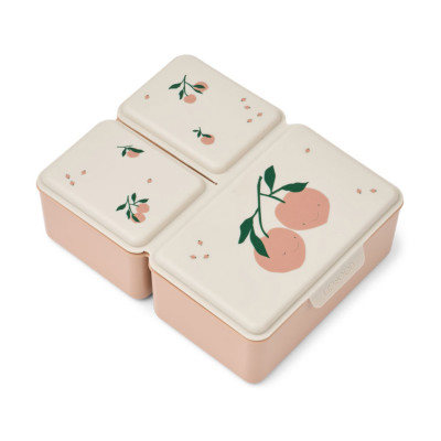 LIEWOOD lunchbox per bambini Driss Peach me / Sea shell