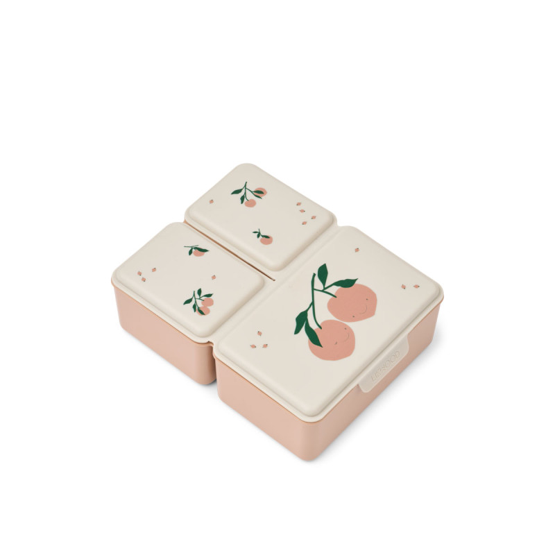 LIEWOOD lunchbox per bambini Driss Peach me / Sea shell
