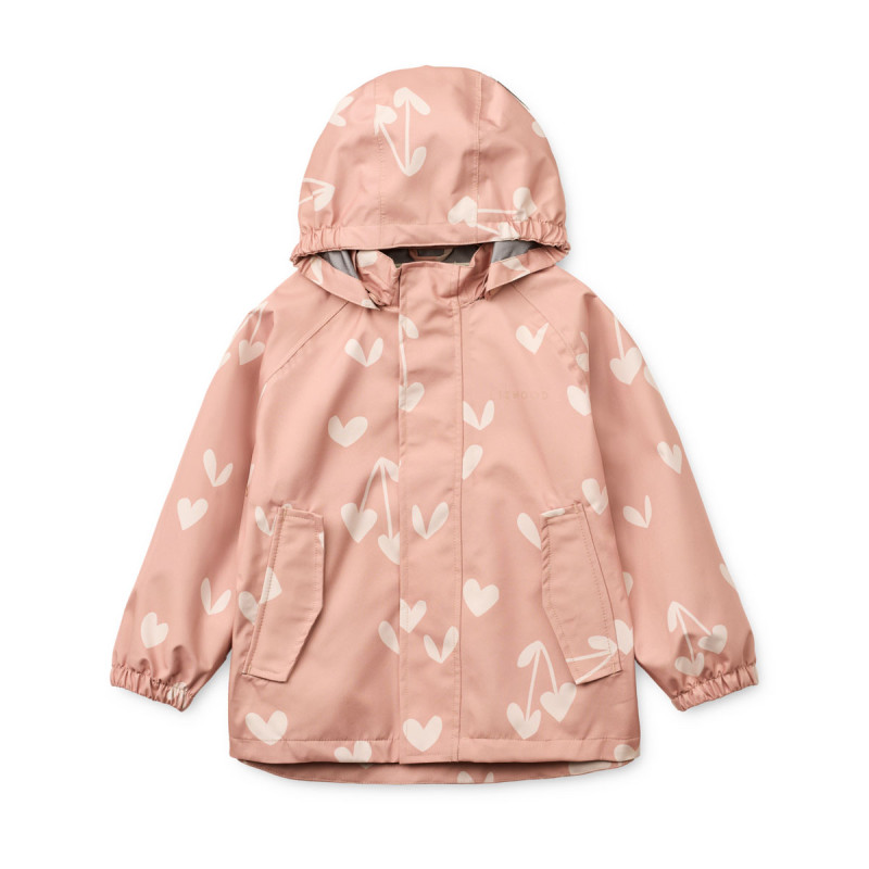 LIEWOOD set impermeabile Pedia – giacca e pantaloni Sweethearts / Pale tuscany