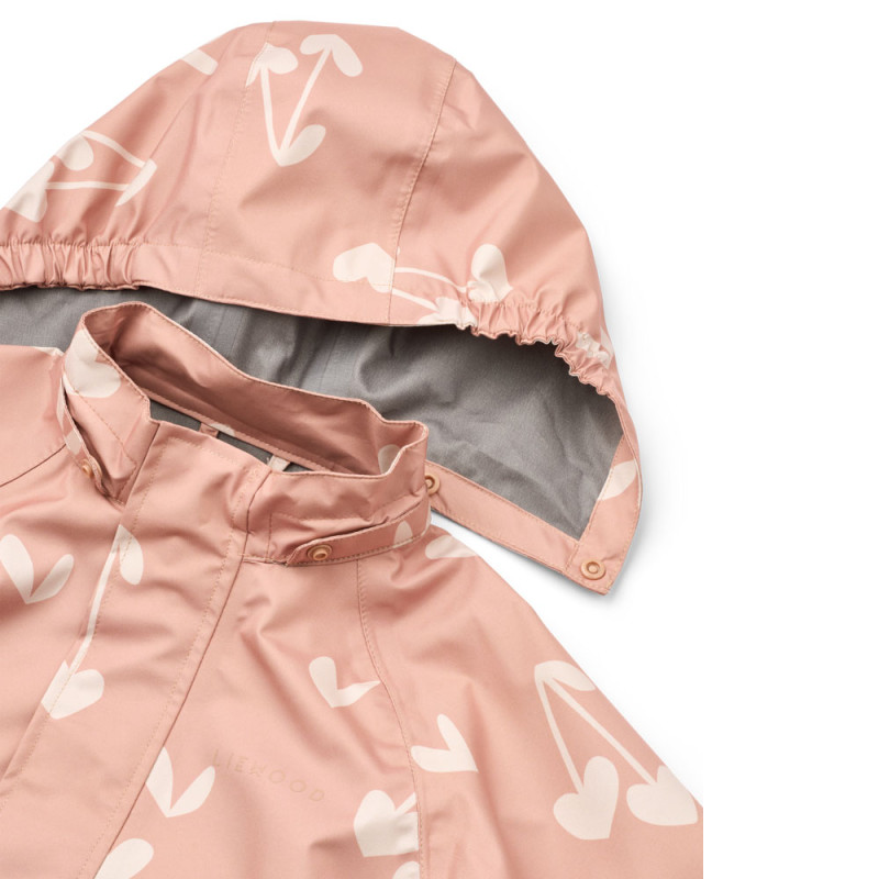 LIEWOOD set impermeabile Pedia – giacca e pantaloni Sweethearts / Pale tuscany