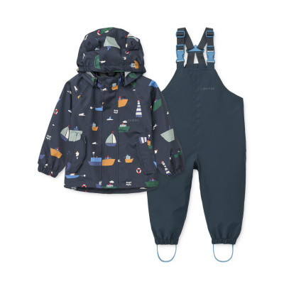 LIEWOOD set antipioggia Manu Sailing / Classic navy