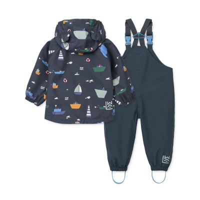 LIEWOOD set antipioggia Manu Sailing / Classic navy