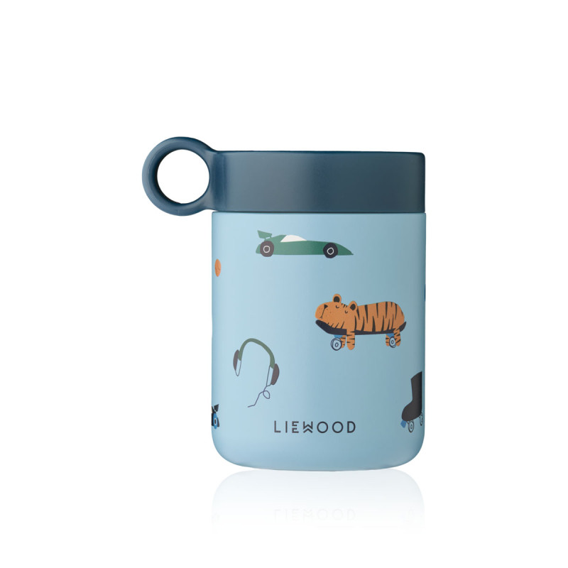 LIEWOOD contenitore termico per alimenti Kiani Fun / Beach blue