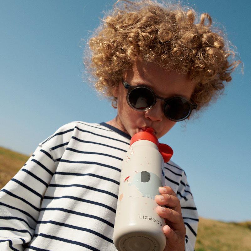 Occhiali da sole LIEWOOD Darla Whale Blue transparent 1-3 anni